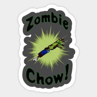 Zombie Chow! Sticker